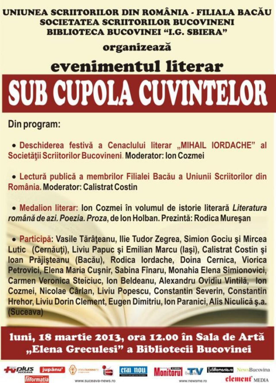 Sub cupola cuvintelor