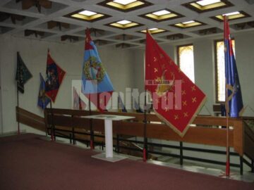 Expoziția temporară cu genericul „Drapelul la români”