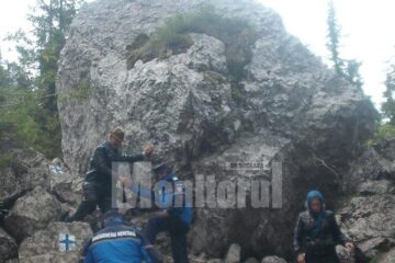 peroane salvate de jandarmii montani