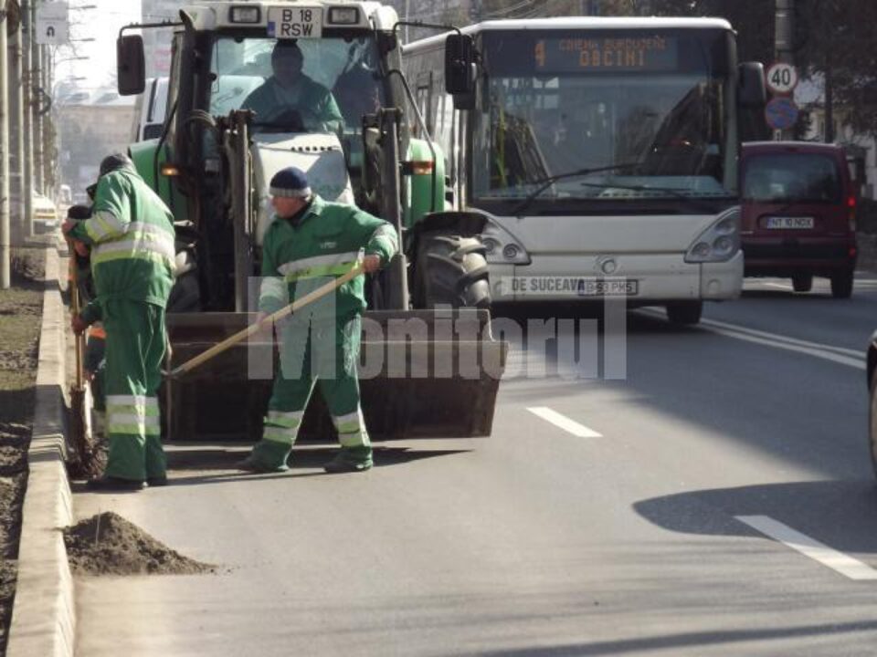 Primăria Suceava a dat startul campaniei de curățenie de primăvară