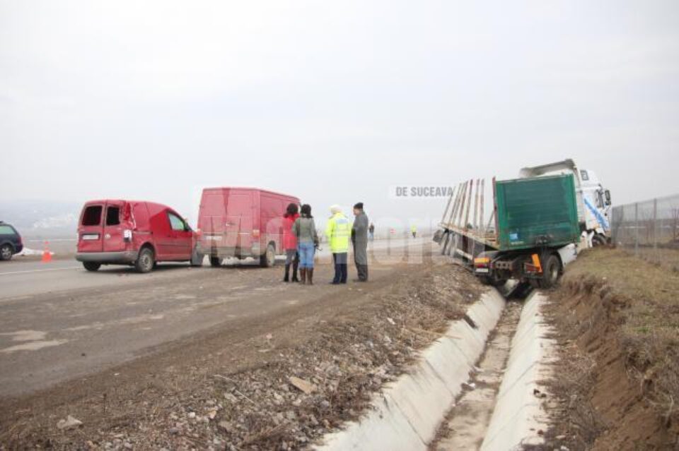 accident în lanț