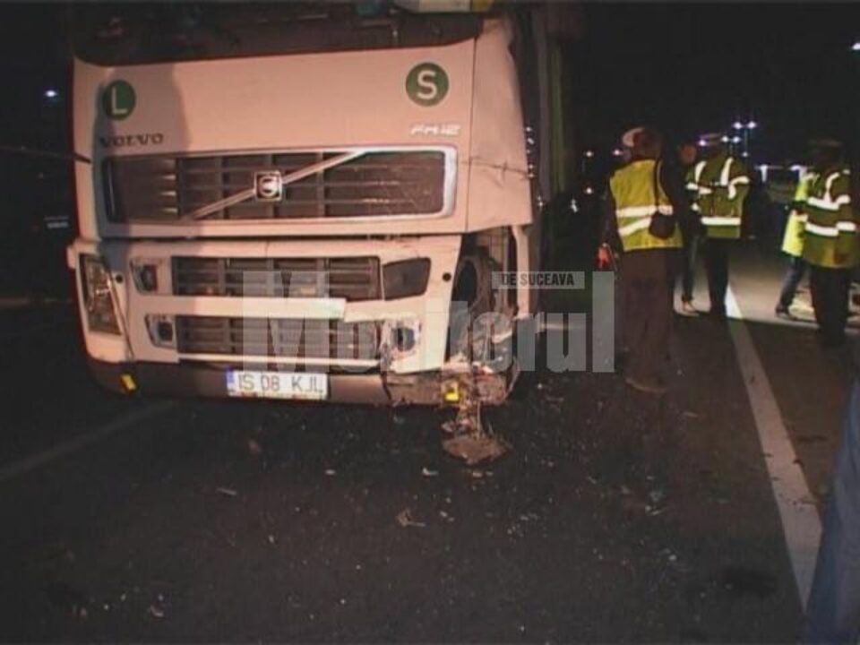 Tirul implicat în accident a suferit leziuni minore