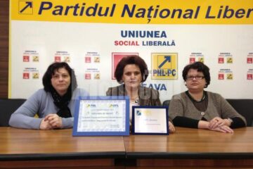 Femeile liberale sucevene au primit un premiu pentru programele de educație pe care le-au organizat