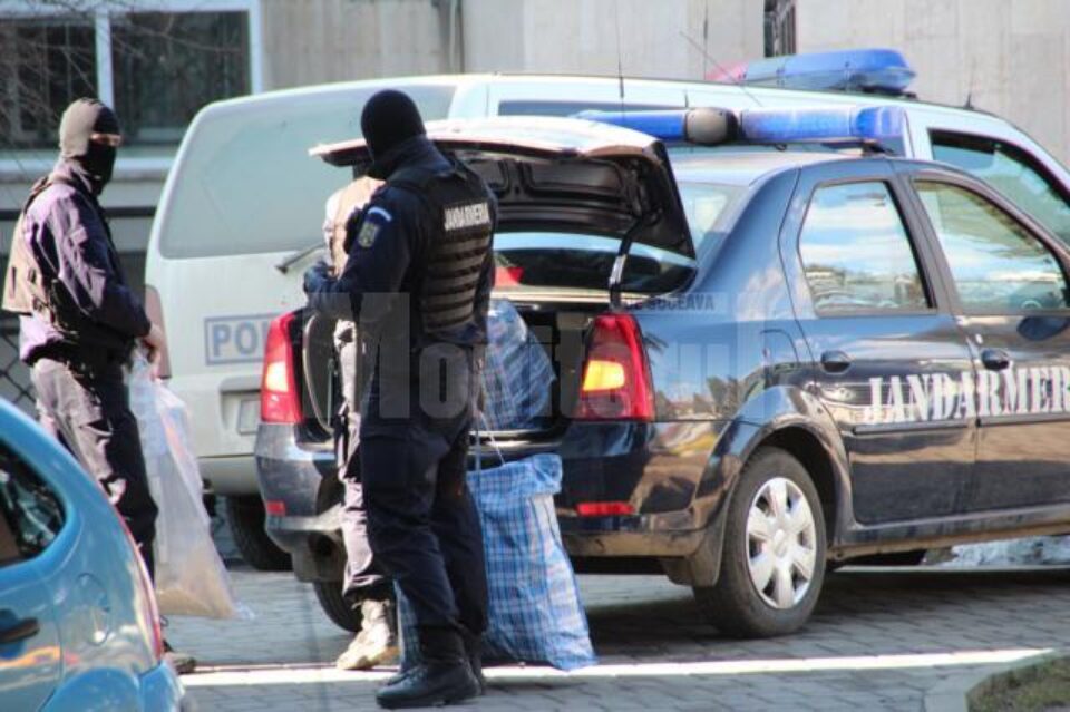 O parte din țigările confiscate