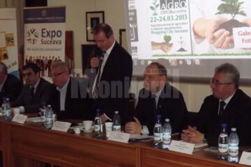 Achim Irimescu, ministru secretar de stat, la inaugurarea Târgului Agro Expo Bucovina 2013