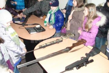 armament din dotarea polițiștilor