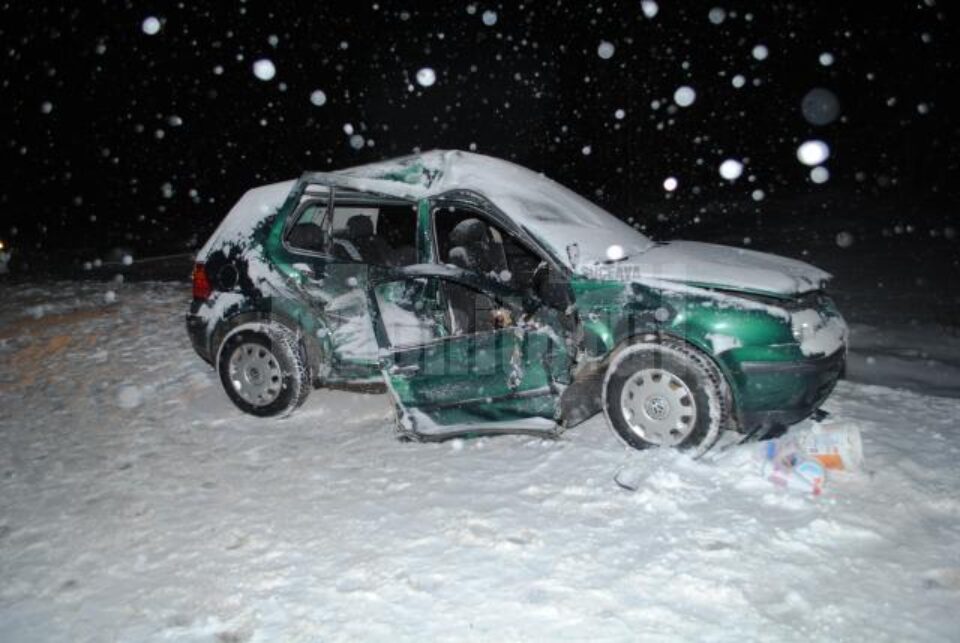 Volkswagenul care a lovit autoutilitara