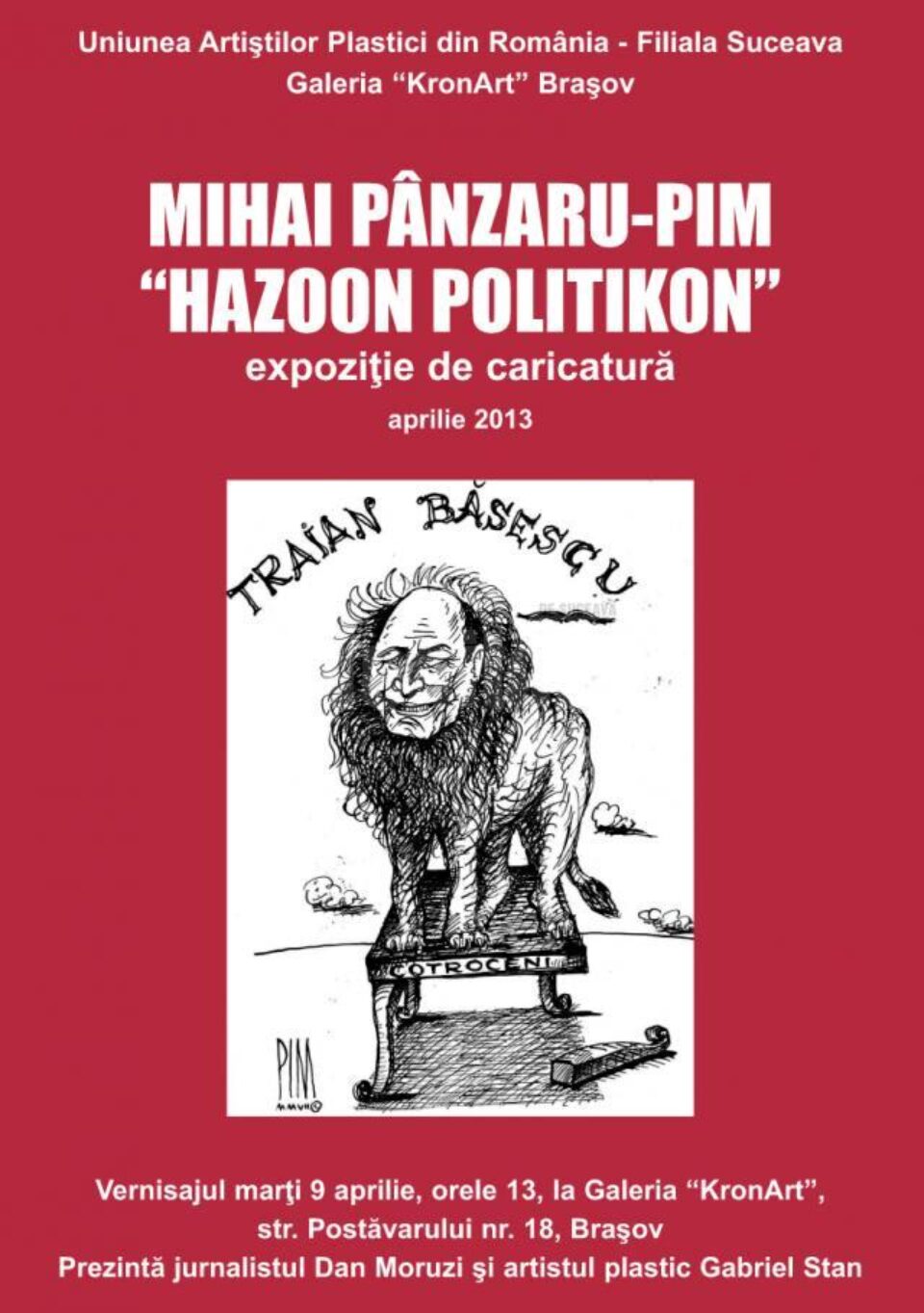 expoziție caricaturi