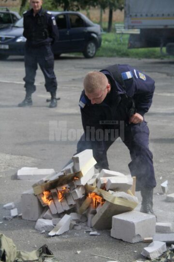 Detașamentul de intervenție al Jandarmeriei va prezenta numeroase exerciții demonstrative