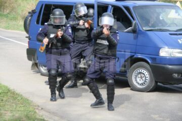 Detașamentul de intervenție al Jandarmeriei va prezenta numeroase exerciții demonstrative