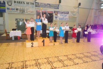 Sute de dansatori sportivi, din 11 județe, au participat la Festivalul Național de Dans Sportiv, organizat la Suceava. Foto: Alex SOFIAN
