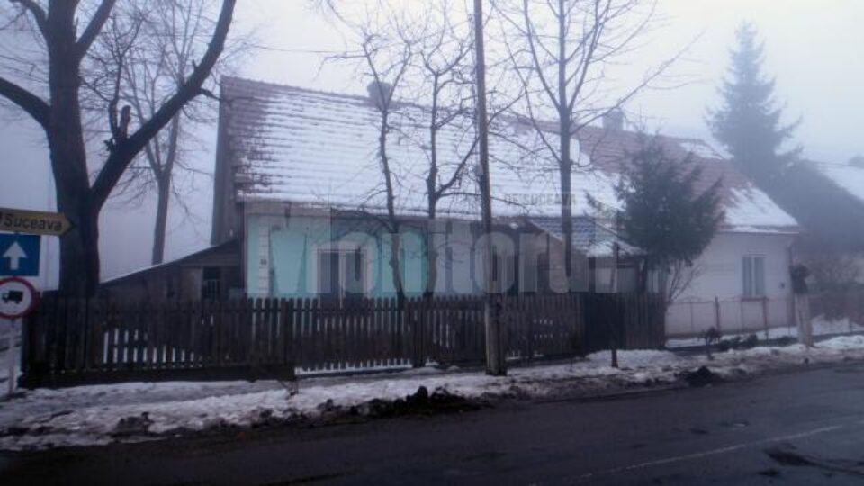 Casa unde a avut loc agresiunea