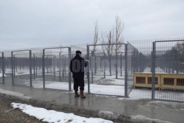 Primarul Sucevei a verificat stadiul lucrărilor de amenajare a noului țarc pentru câini