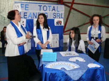 Târgul județean al firmelor de exercițiu, la Fălticeni