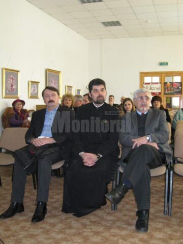 Venerabilul pictor și om de litere sucevean George L. Ostafi a fost celebrat sâmbătă, la Biblioteca Bucovinei „I.G. Sbiera”