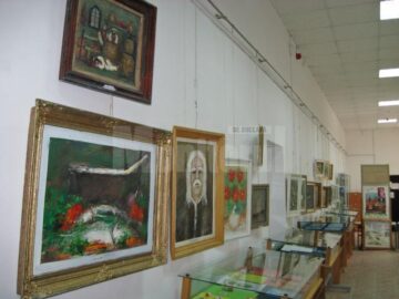 Venerabilul pictor și om de litere sucevean George L. Ostafi a fost celebrat sâmbătă, la Biblioteca Bucovinei „I.G. Sbiera”