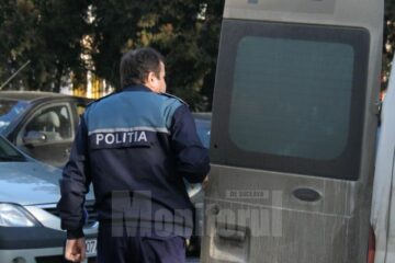 dubă transport arestați