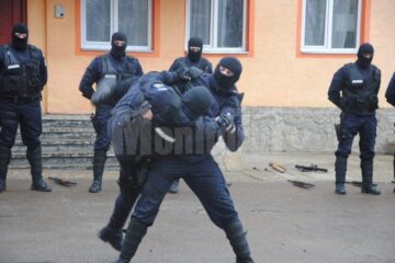 Demonstrațiile spectaculoase i-au încântat pe cei aproximativ 150 de copii prezenți la Ziua Jandarmeriei