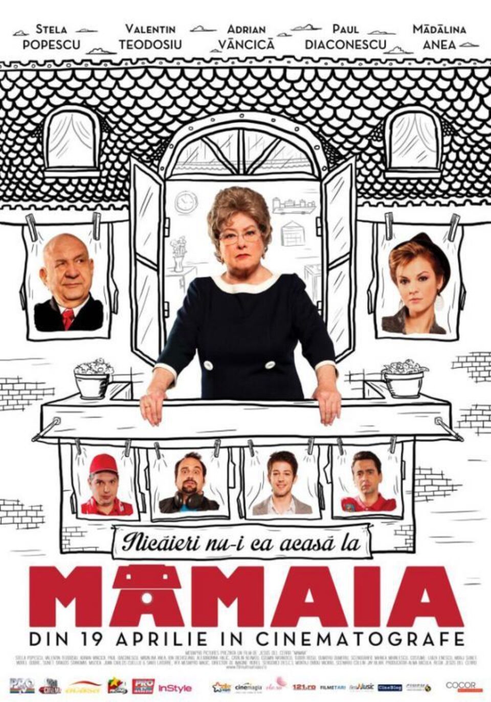 Comedia „Mamaia”, cu Stela Popescu și Mădălina Anea, pe marile ecrane, din 19 aprilie
