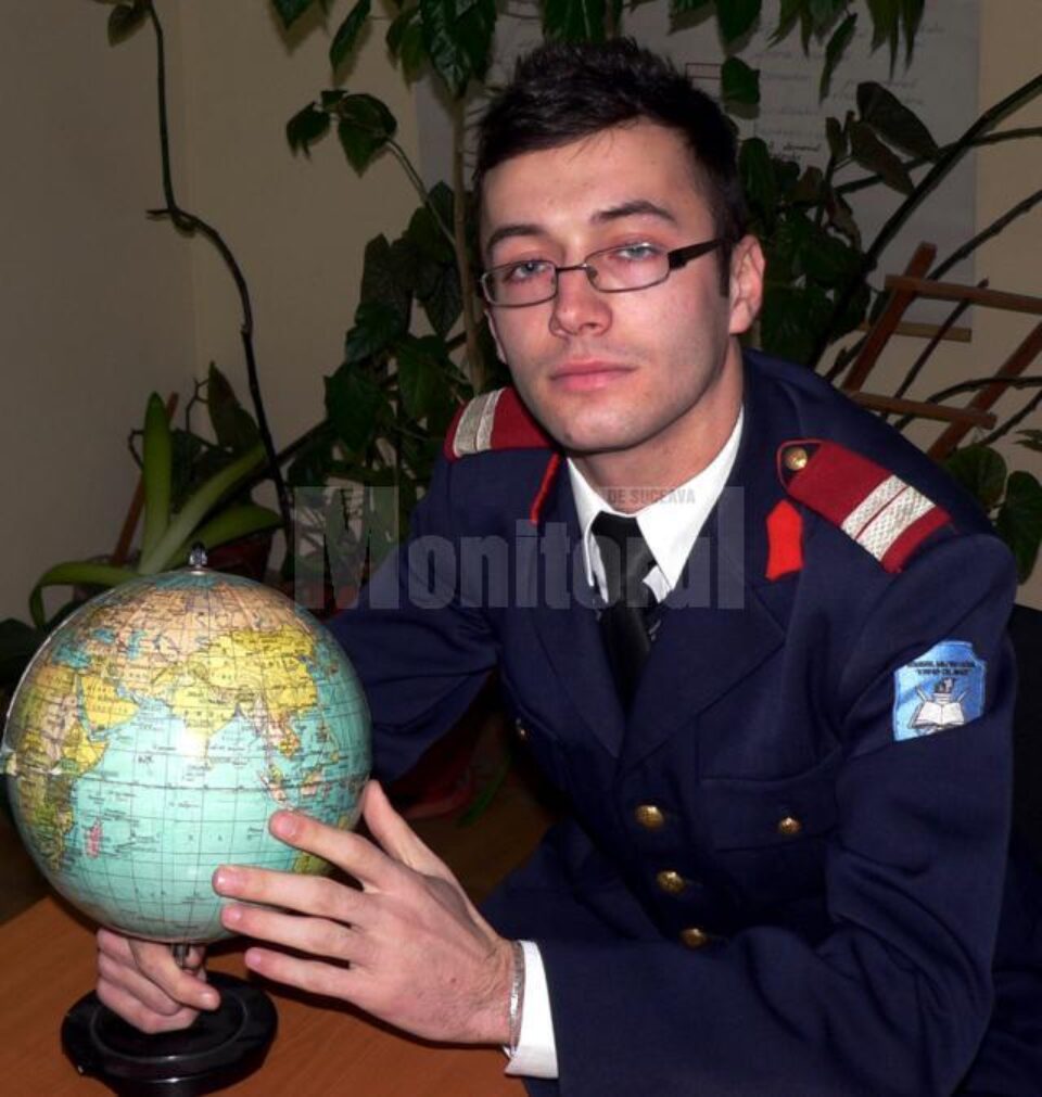 Claudiu Onofrei a obținut premiul I la Olimpiada Națională de Geografie