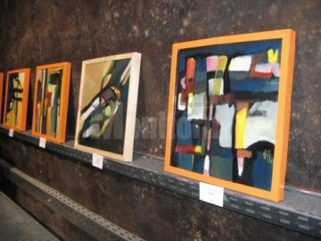 Expoziția de pictură cu genericul „Oxidare”
