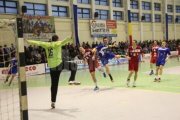 Meciul dintre Universitatea și CSM București a fost foarte echilibrat