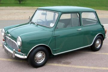 Mini, în versiunea clasică, considerat una din "Marile Invenții Britanice"