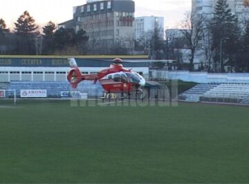 Din cauza gravelor arsuri suferite, bărbatul în vârstă de 49 de ani și fata de 13 ani au fost duși cu elicopterele la Spitalul de Arși de la București