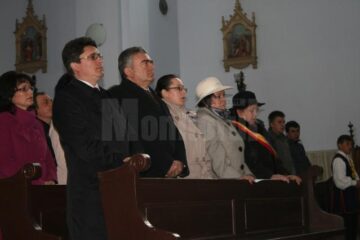 La slujba de ieri au fost prezente mai multe oficialități din România și Polonia