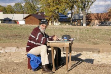 Ultimul șantier, ultima poză, la Dragomirna, noiembrie 2012