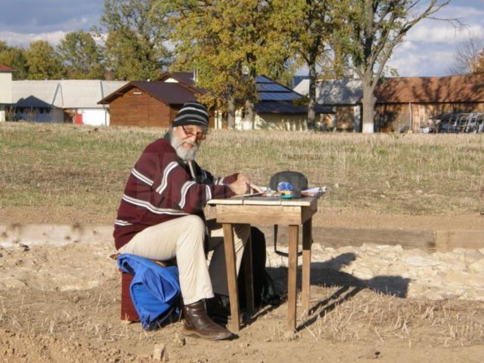 Ultimul șantier, ultima poză, la Dragomirna, noiembrie 2012