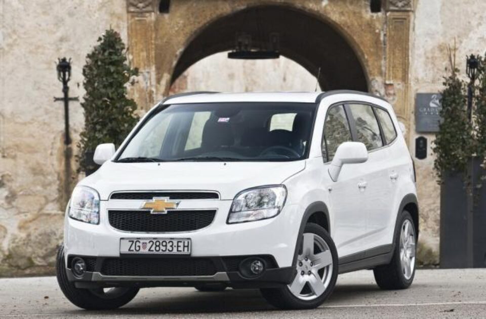 Chevrolet Orlando are stofă de familist