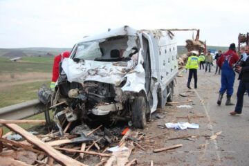 Scene de groază la locul accidentului