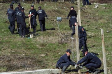 Pompierii s-au implicat în campania „Plantează un arbore”