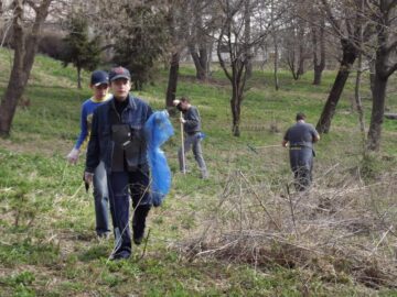 Angajații Selgros și elevii a trei școli din Suceava au făcut curat în parcul Șipote