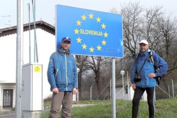 Călin Dănilă și Ioan Cojocaru în Slovenia