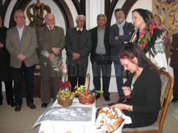 Nadia Boiechko a dorit să facă o demonstrație de lucru în fața publicului
