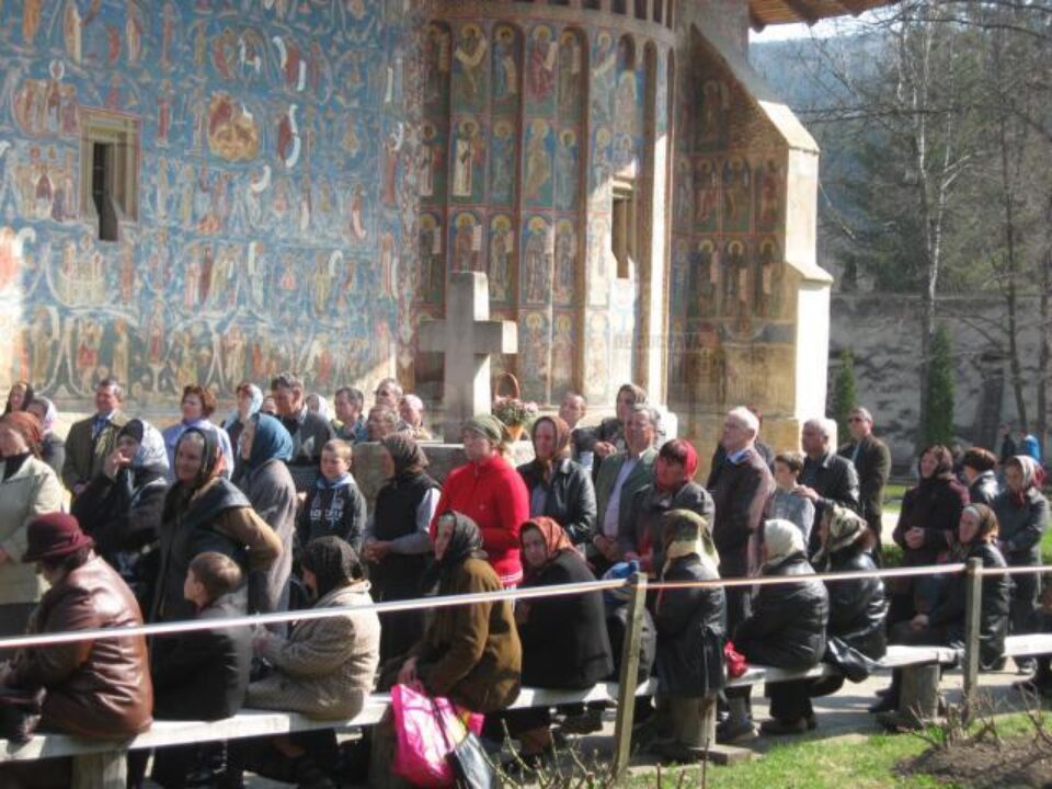 Hramul Mănăstirii Voroneț, de Sf. Gheorghe