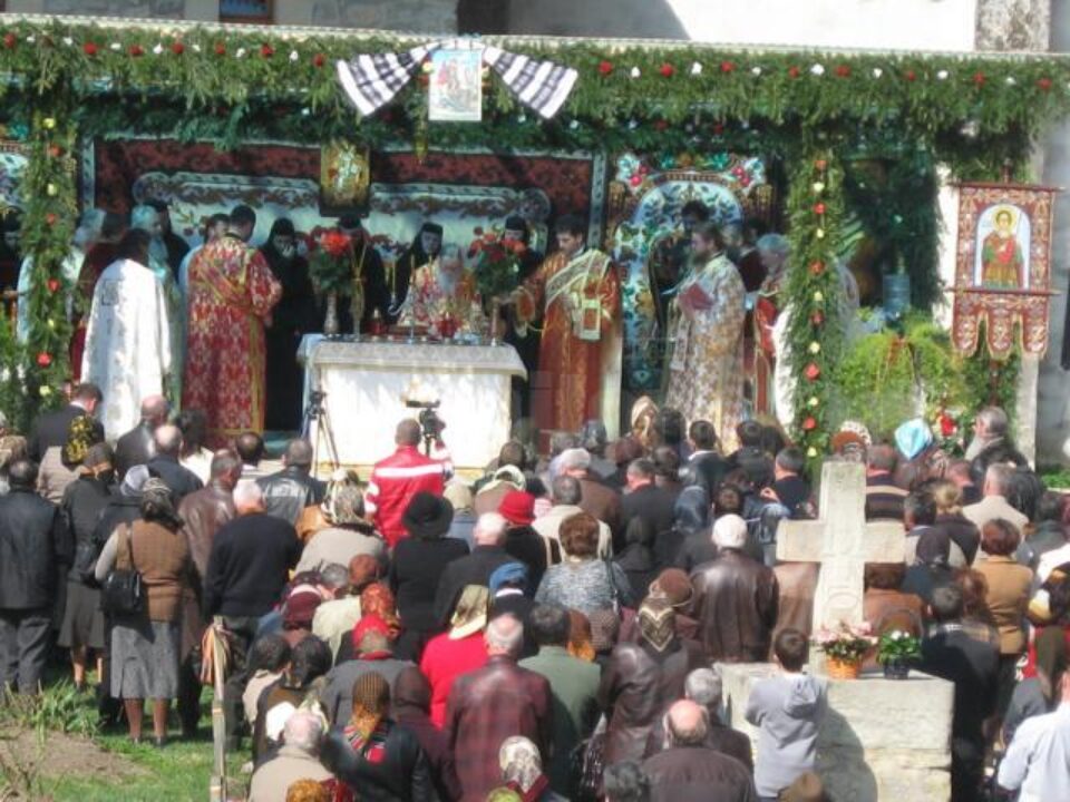 Hramul Mănăstirii Voroneț, de Sf. Gheorghe