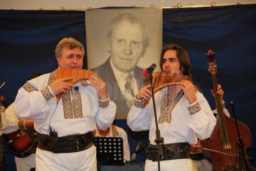 Ovidiu și Eduard Șvarț, fiul, respectiv nepotul maestrului Friedrich Schwartz