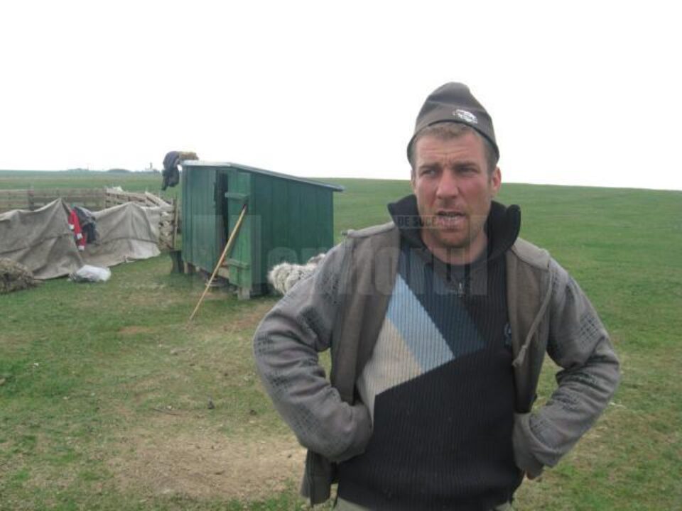 Ioan Ghițun, proprietarul stânii
