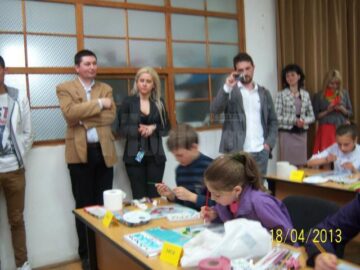 Actiunea Maini dibace organizata de Protectia Copilului Suceava la Camnpulung