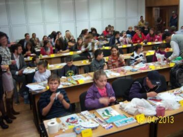 Actiunea Maini dibace organizata de Protectia Copilului Suceava la Camnpulung