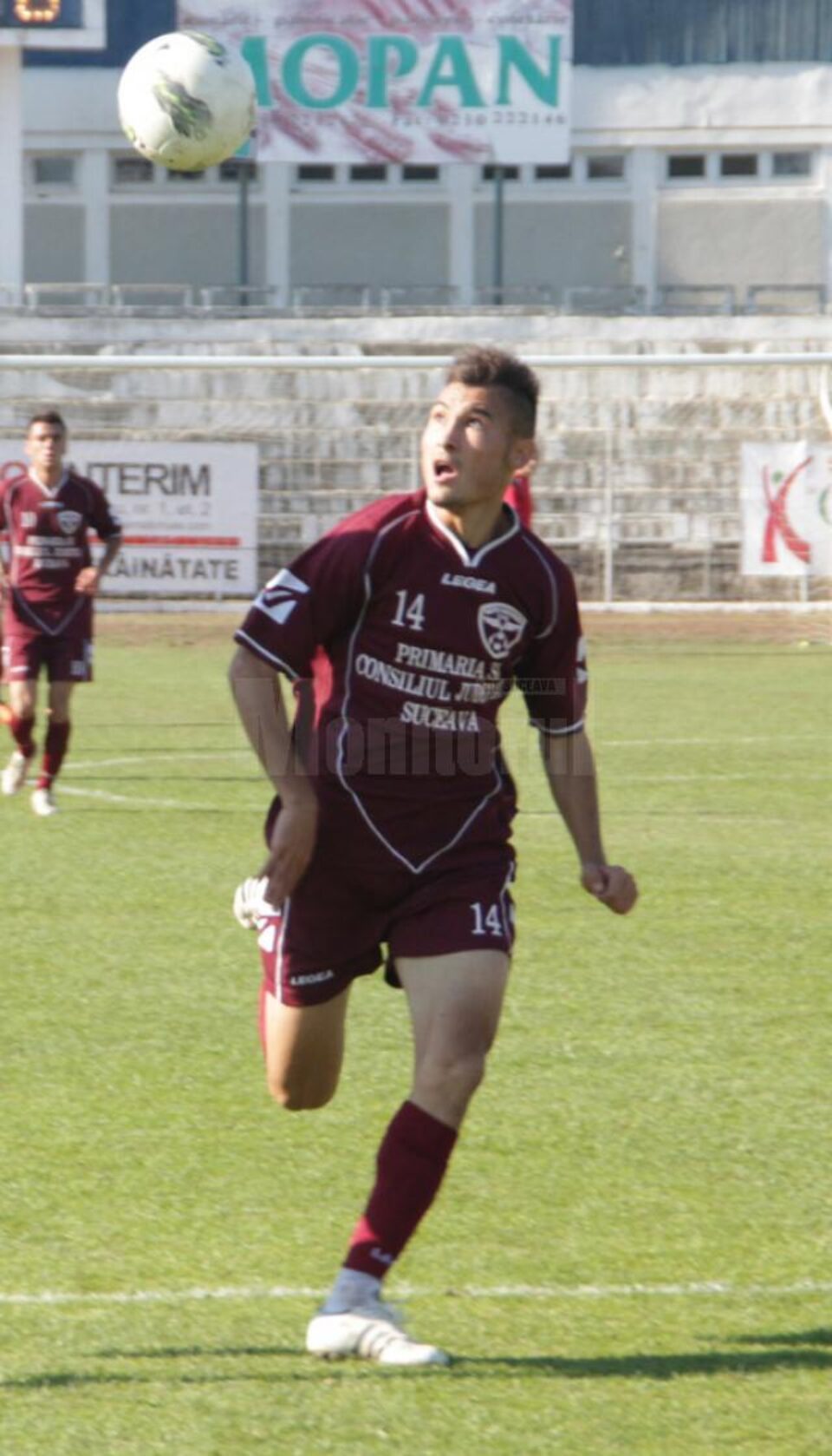 Ionuț Plămadă a înscris al treilea gol pentru Rapid în meciul de la Buftea