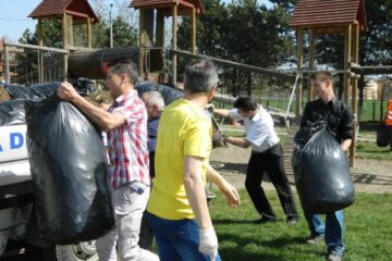 Acțiune de ecologizare inițiată de către deputatul USL Constantin Galan