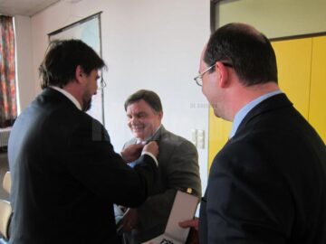 Otto Hallabrin, decorat cu Ordinul „Meritul Cultural” în grad de „Ofițer”