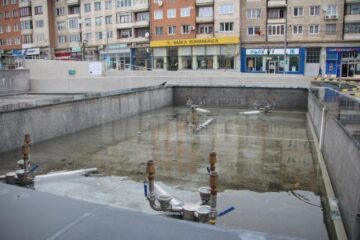 Fântâna arteziană a fost oprită, după numai două zile de funcționare