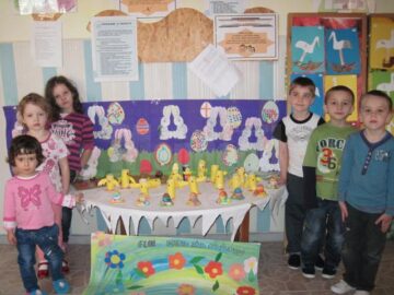 Concursul „Cel mai frumos ou”, la Grădinița „Luminița” Siret
