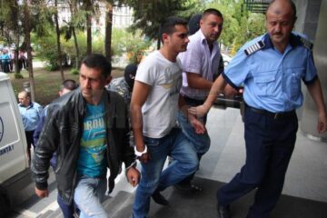 Cei trei suspecți, aduși la audieri la Parchet