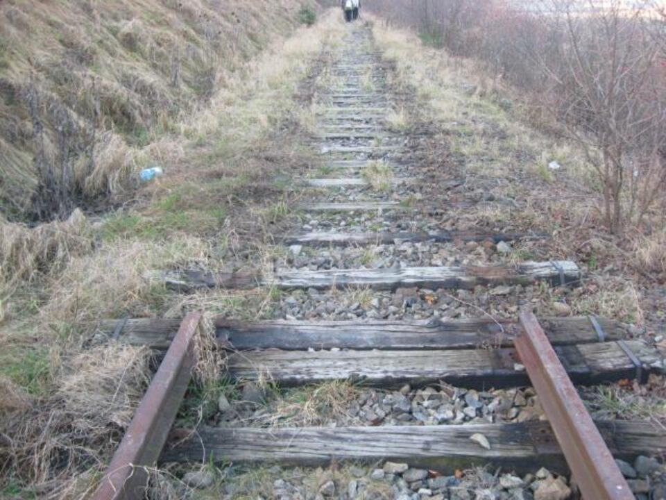 Porțiuni de linie care au dispărut în zona Straja